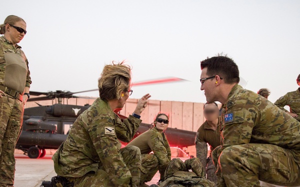 TG Taji Health Co and TF Liberty MEDEVAC Training