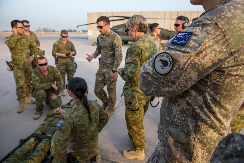 TG Taji Health Co and TF Liberty MEDEVAC Training
