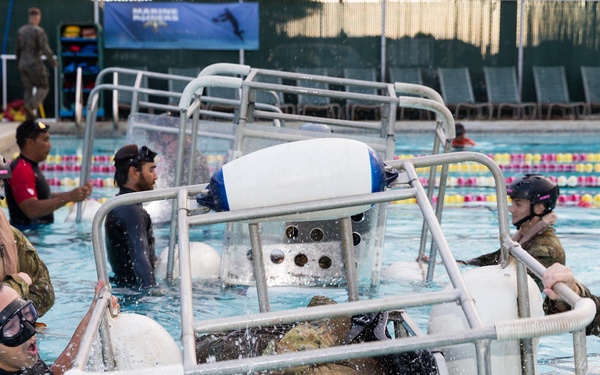 RIMPAC Shallow Water Egress Training