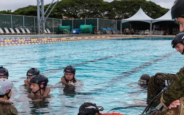 RIMPAC Shallow Water Egress Training