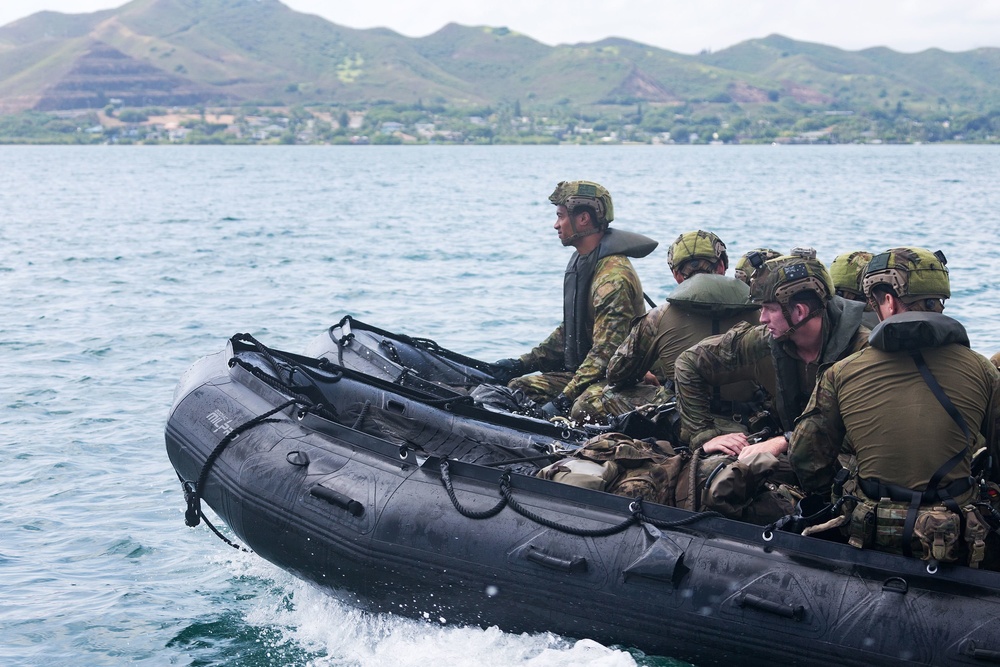 Royal Australian Army, U.S Marines train during RIMPAC 2018