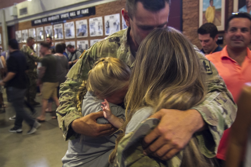 1-158th Infantry Regiment Bushmasters Deployment Ceremony