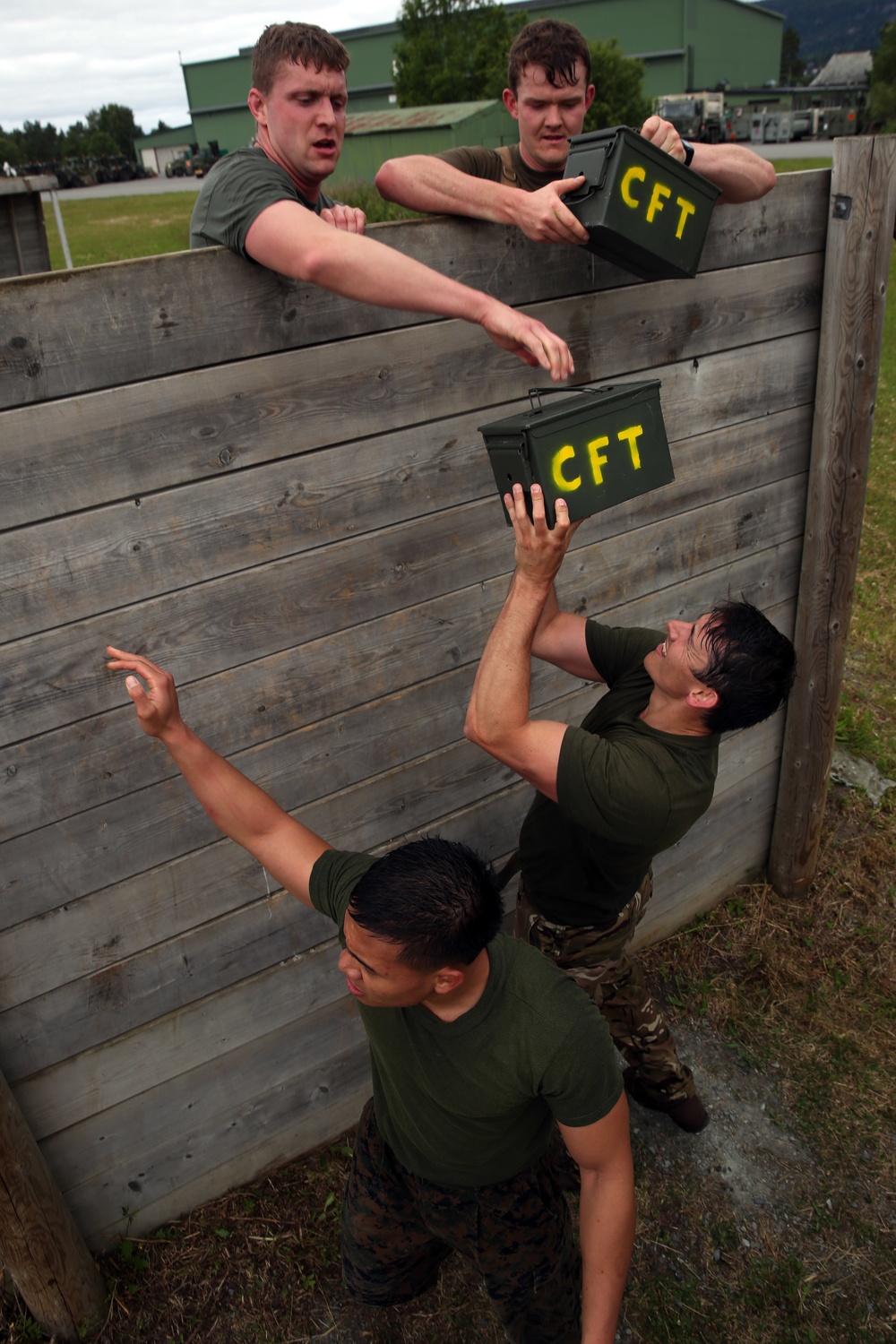 Run, jump, climb: Marines participate in Fourth of July Spartan Race