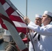USS Harpers Ferry Gets Underway