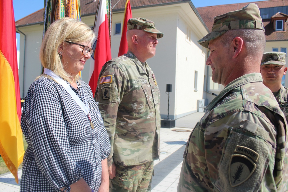 USAREUR General Officer Farewell &amp; Patch Ceremony