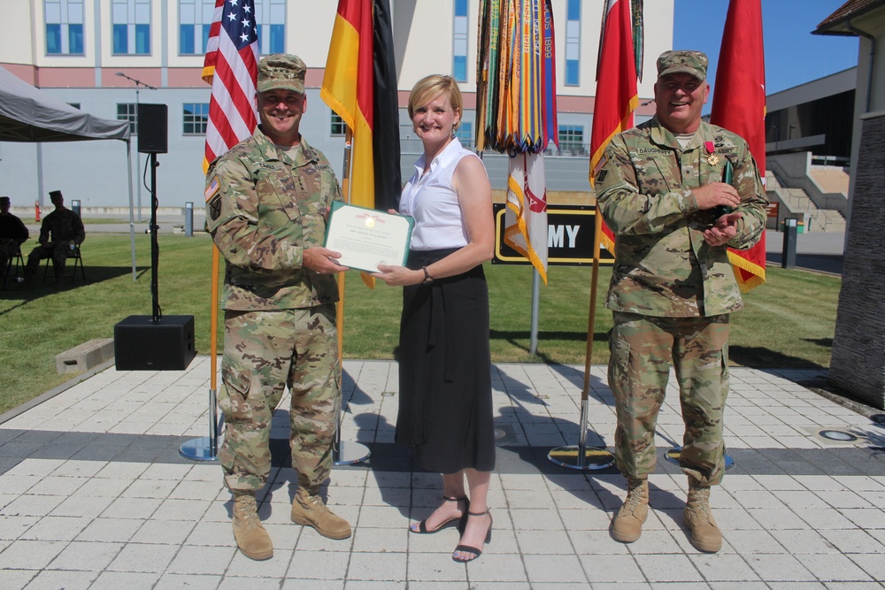 USAREUR General Officer Farewell &amp; Patch Ceremony