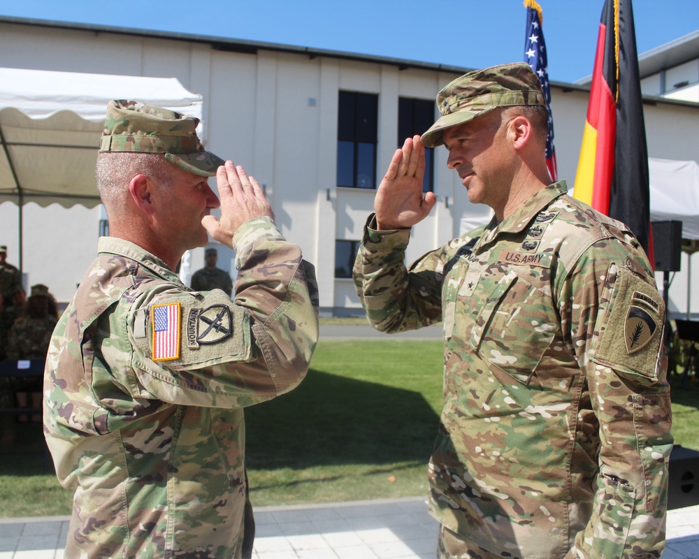 USAREUR General Officer Farewell &amp; Patch Ceremony