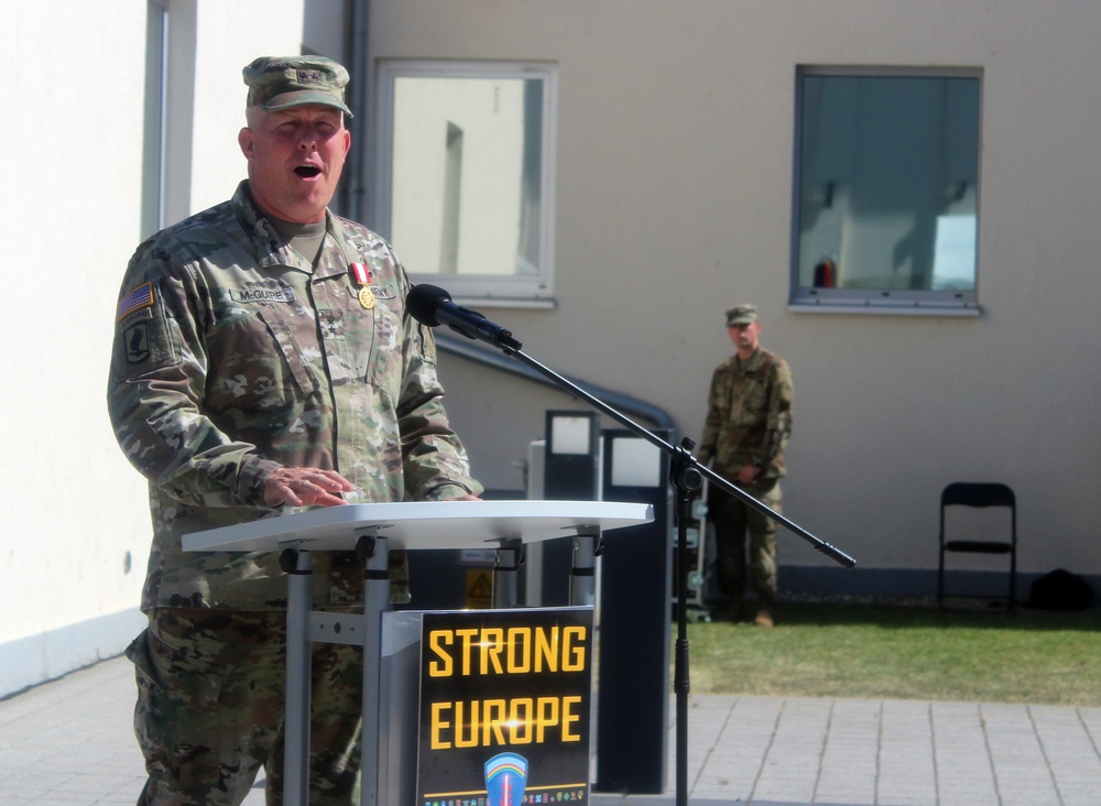 USAREUR General Officer Farewell &amp; Patch Ceremony