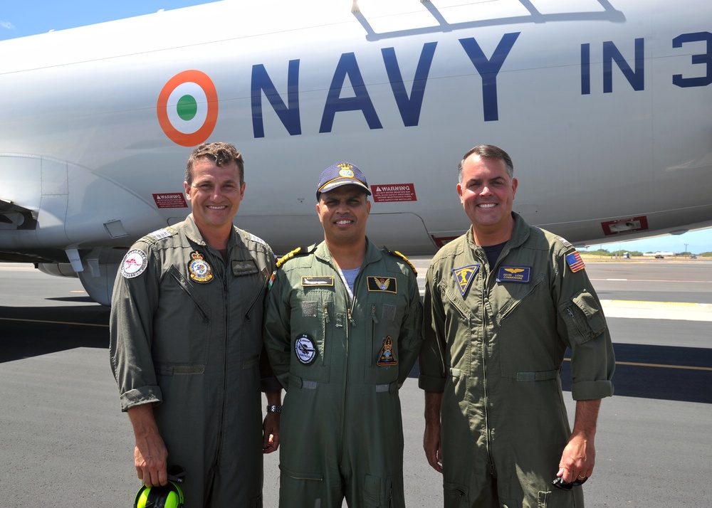 Servicemembers from the Indian Navy Arrive for RIMPAC