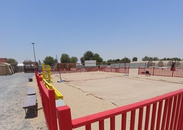 ‘America’s Thunder’ field artillery unit improves Camp Redleg through service project