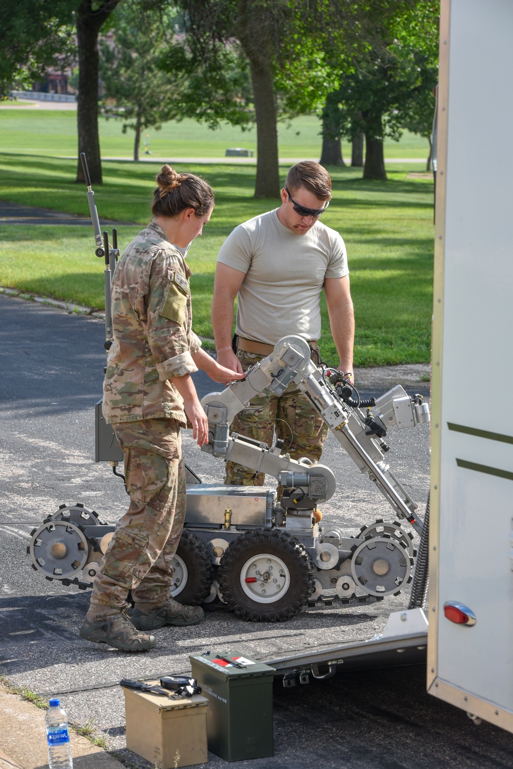 10 of 17 ANG EOD units participate in training exercise