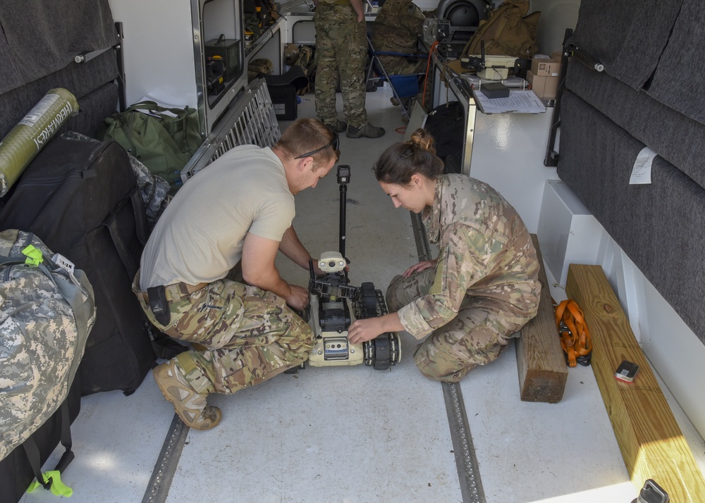 10 of 17 ANG EOD units participate in training exercise