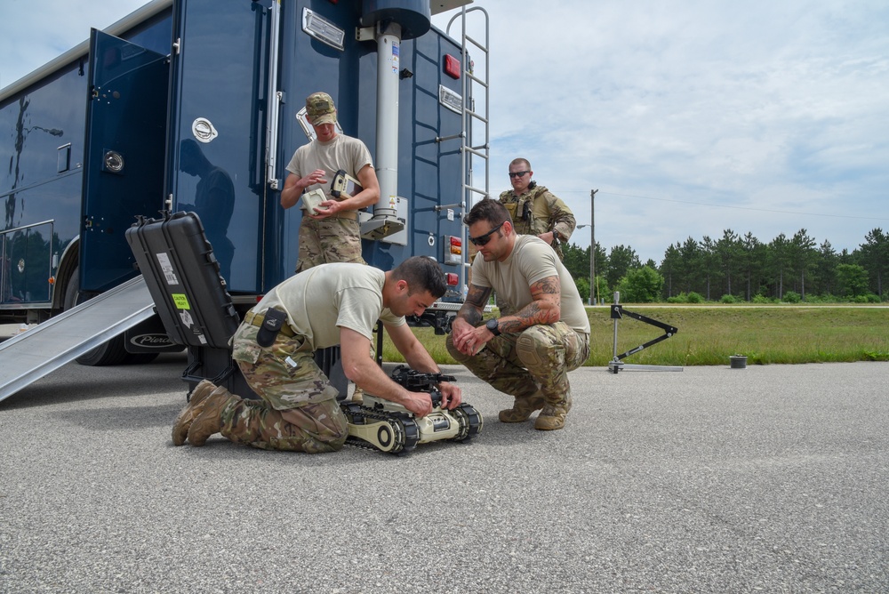 10 of 17 ANG EOD units participate in training exercise