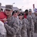 Airmen from 45th Space Wing, service members unfurl flag at Daytona Coke Zero Sugar 400