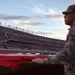 Airmen from 45th Space Wing, service members unfurl flag at Daytona Coke Zero Sugar 400