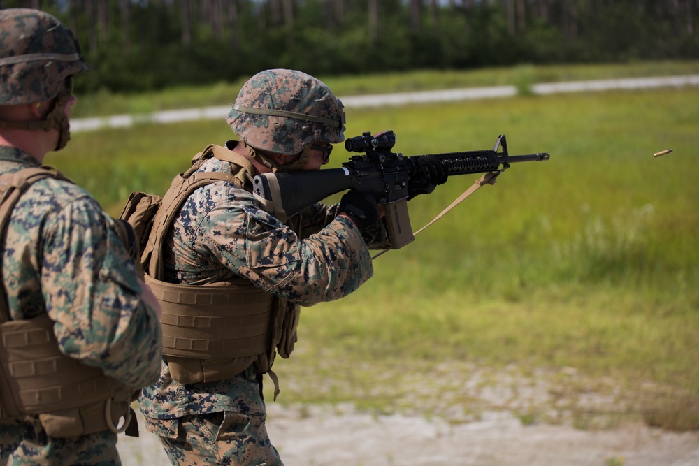 Robots take over: 2nd LEB tests new target system