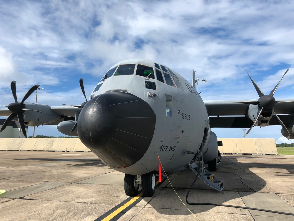 Hurricane Hunters fly Chris