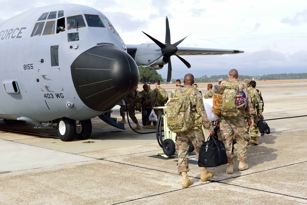 815th Airlift Squadron deploys