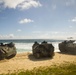 U.S. Marines with AAVs splash in RIMPAC