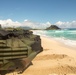 I.S. Marines with AAVs splash into RIMPAC