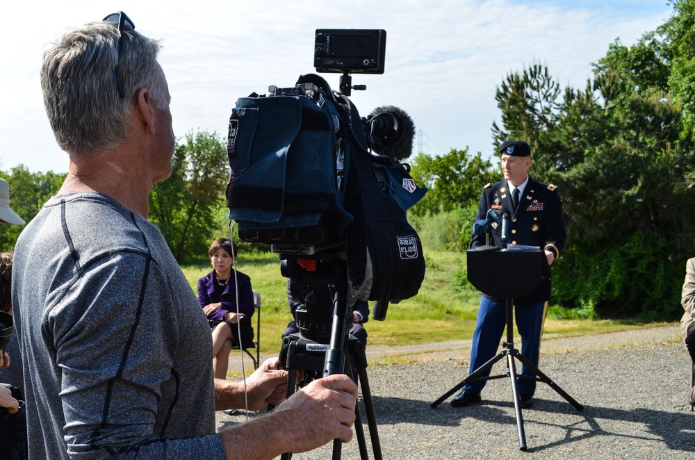 American River Levee Completion Ceremony