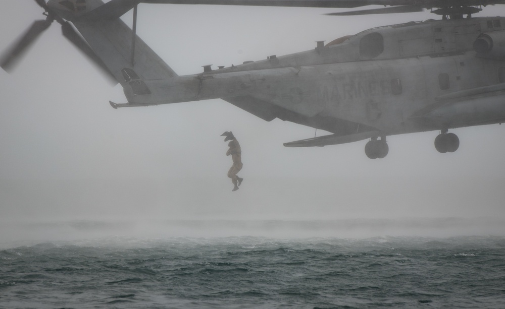 Recon Helo Casting Training RIMPAC 2018