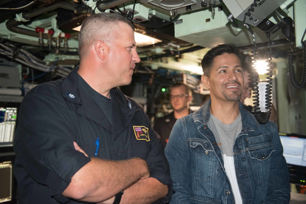 USS Hawaii host Hollywood at Sea
