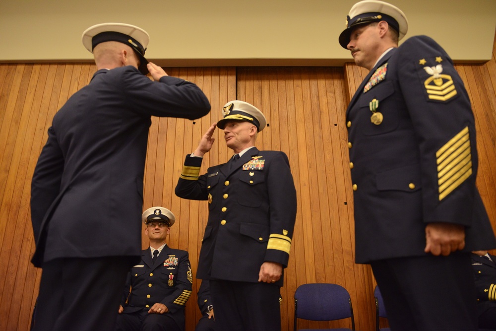 Coast Guard 13th District holds change-of-watch ceremony