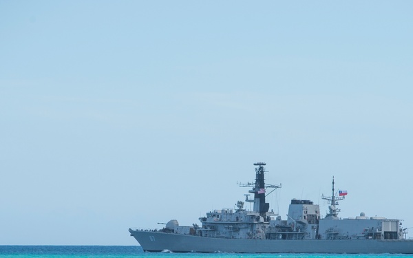 CNS Almirante Lynch departs Joint Base Pearl Harbor-Hickam for RIMPAC 2018