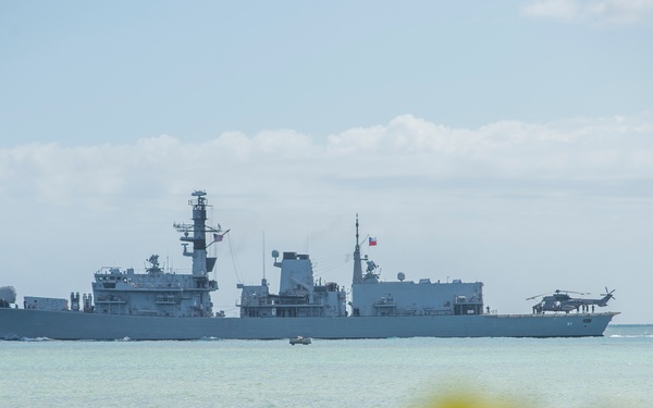CNS Almirante Lynch departs Joint Base Pearl Harbor-Hickam for RIMPAC 2018