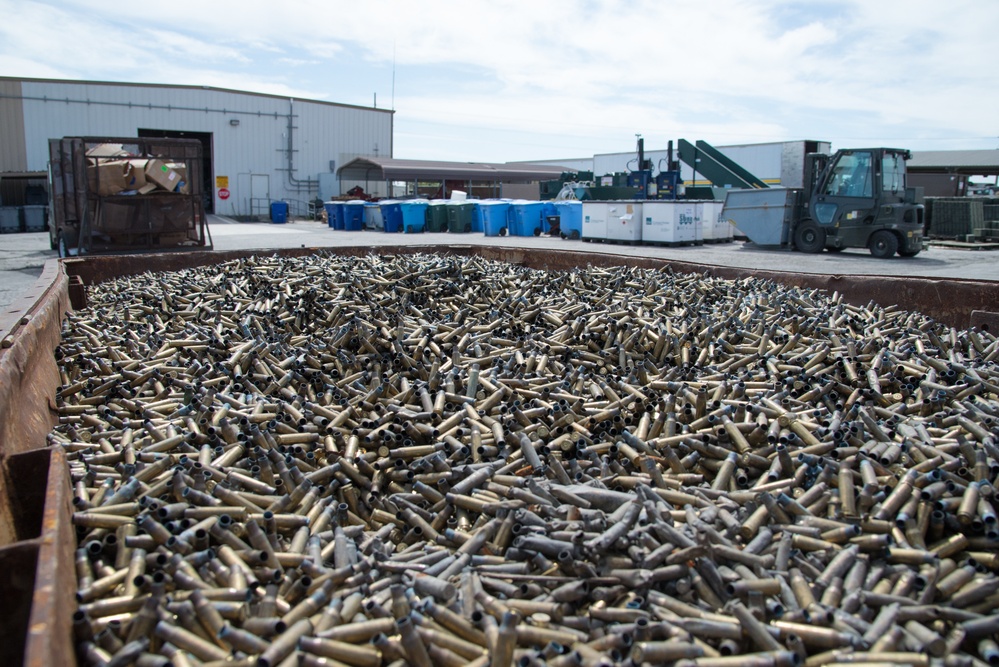 JBSA Recycling Center processes tons of recyclable materials