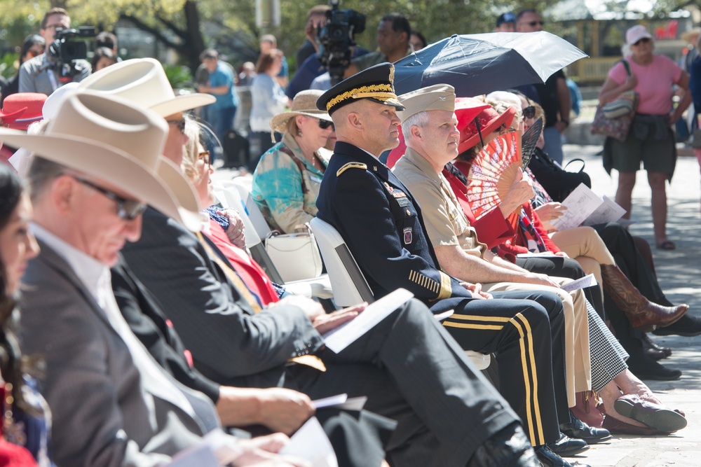 Heroes Of The Alamo Memorial Service