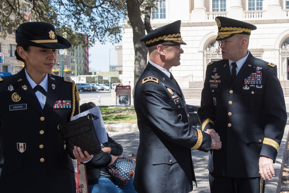 Heroes Of The Alamo Memorial Service