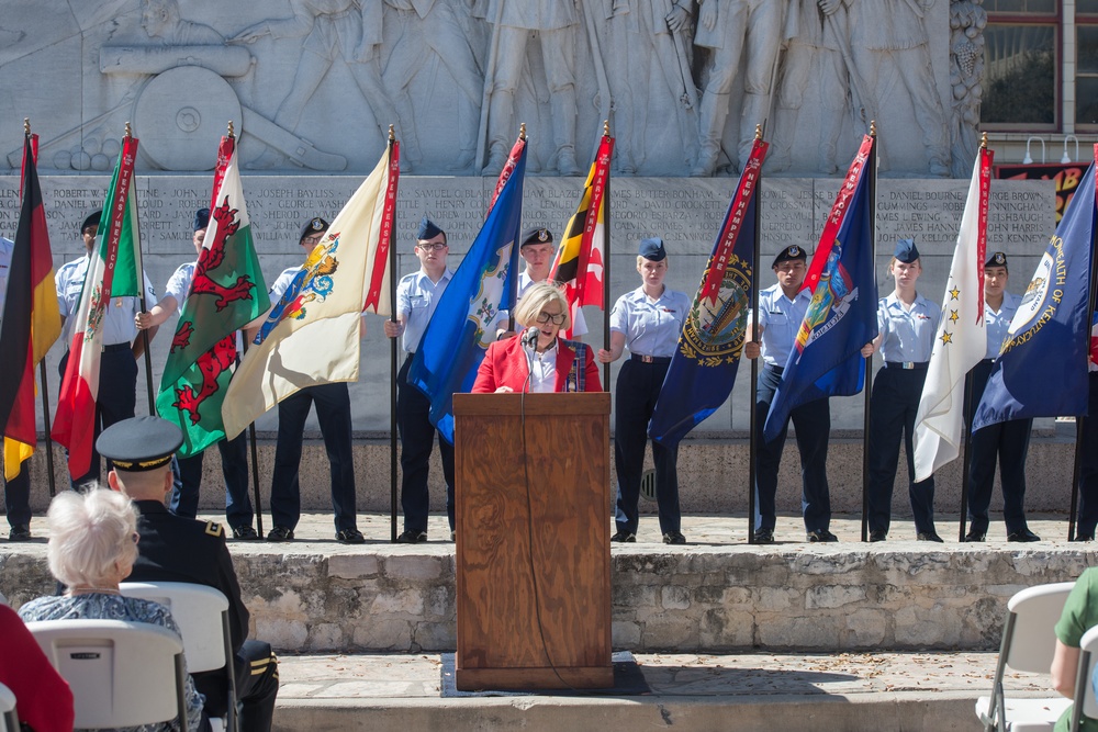 Heroes Of The Alamo Memorial Service