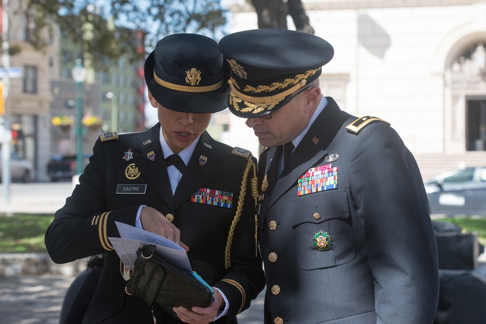 Heroes Of The Alamo Memorial Service