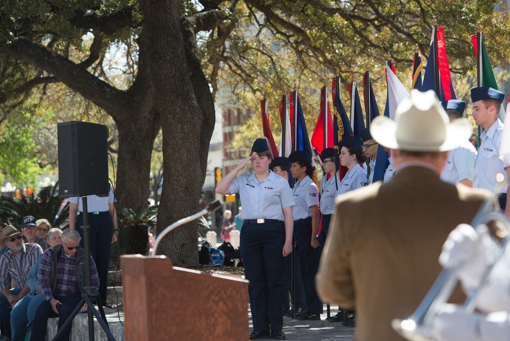 Heroes Of The Alamo Memorial Service