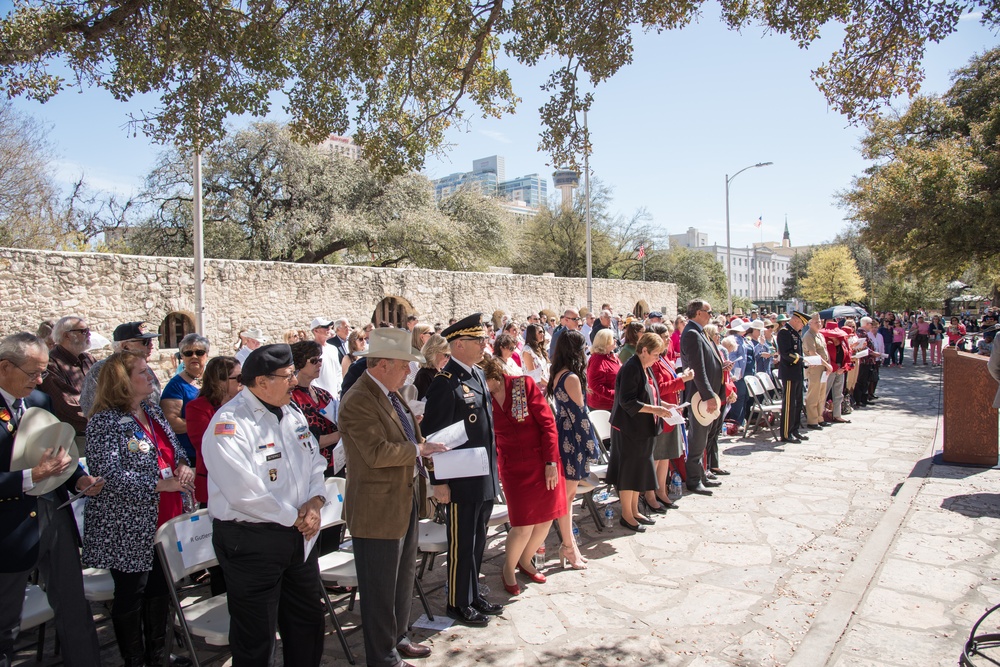 Heroes Of The Alamo Memorial Service