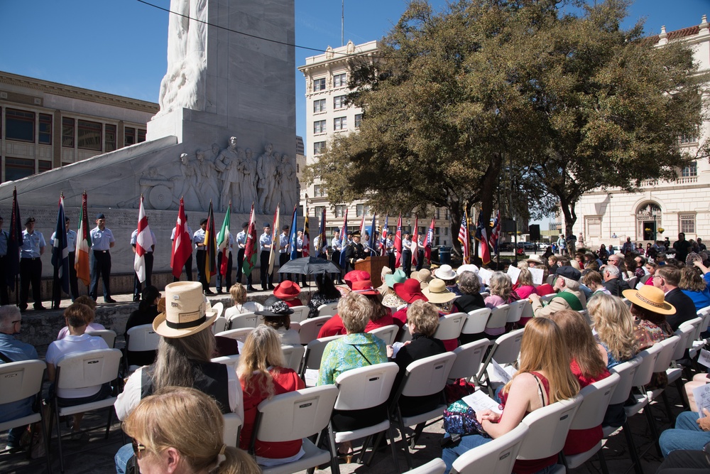 Heroes Of The Alamo Memorial Service