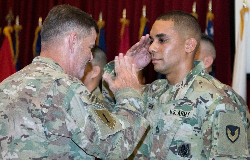 Sergeant Audie Murphy Award Presentation Induction Ceremony