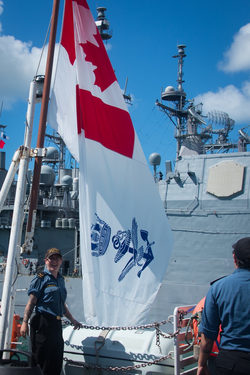 HMCS Vancouver departs for at-sea phase RIMPAC2018