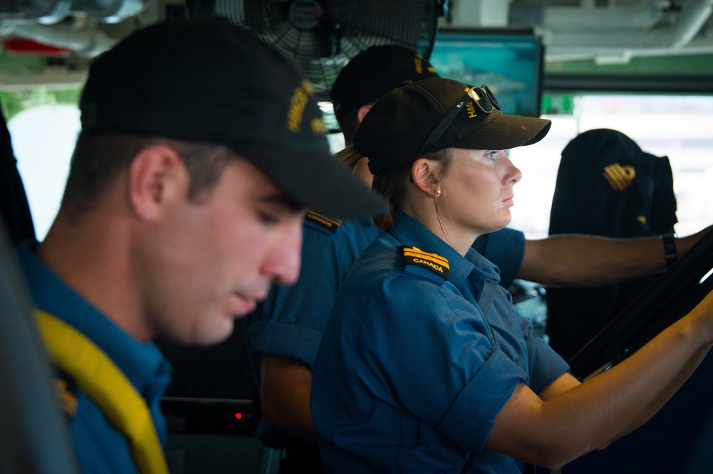 HMCS Vancouver departs for at-sea phase of RIMPAC 2018