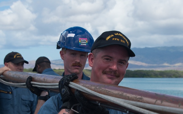 HMCS Vancouver departs for at-sea phase of RIMPAC 2018