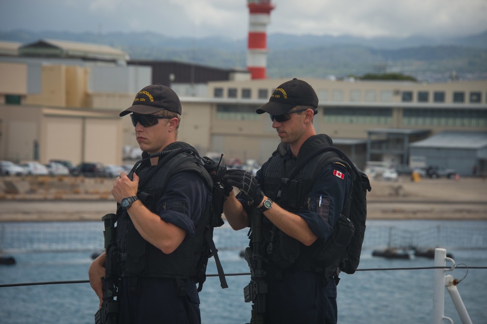 HMCS Vancouver departs for at-sea phase of RIMPAC 2018