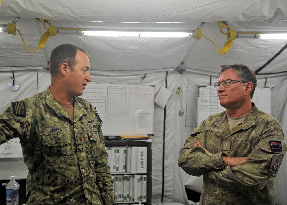 Major General Tim Gall Tours CTG-172.2 MTOC