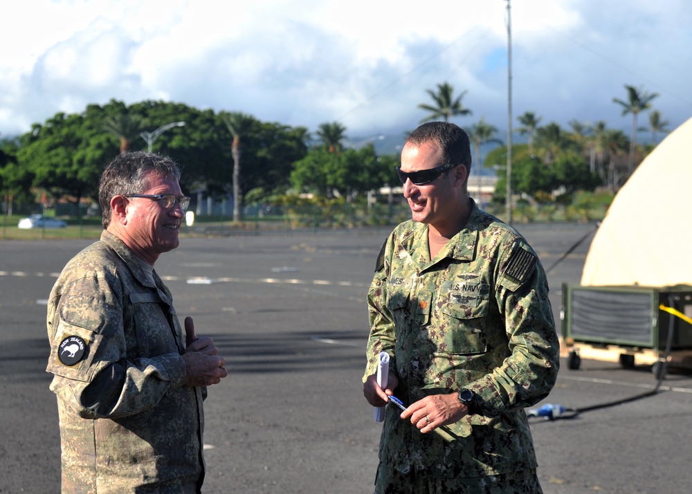 Major General Tim Gall Tours CTG-172.2 MTOC