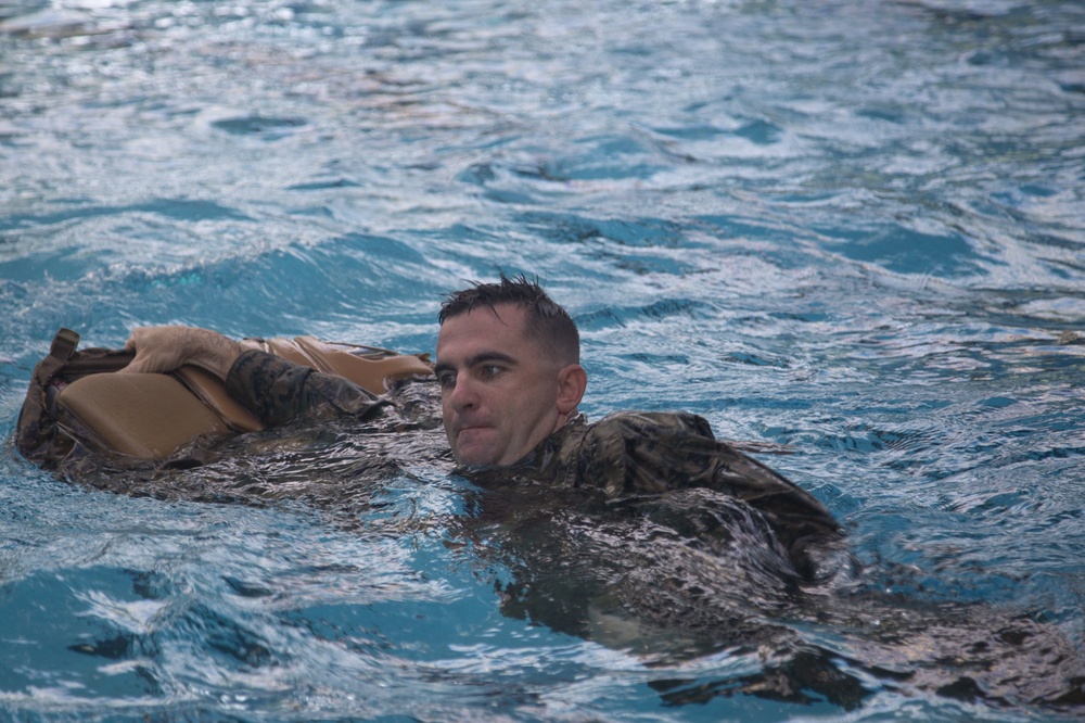 Camp Lejeune Marines sharpen water survival skills