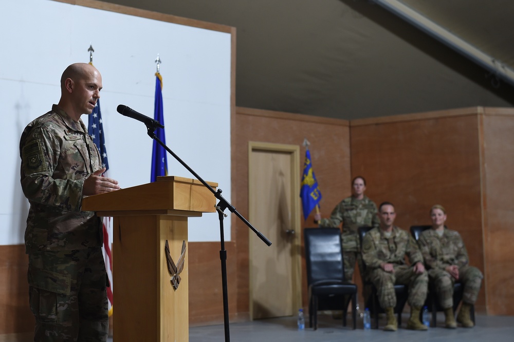 407th EFSS welcomes new commander