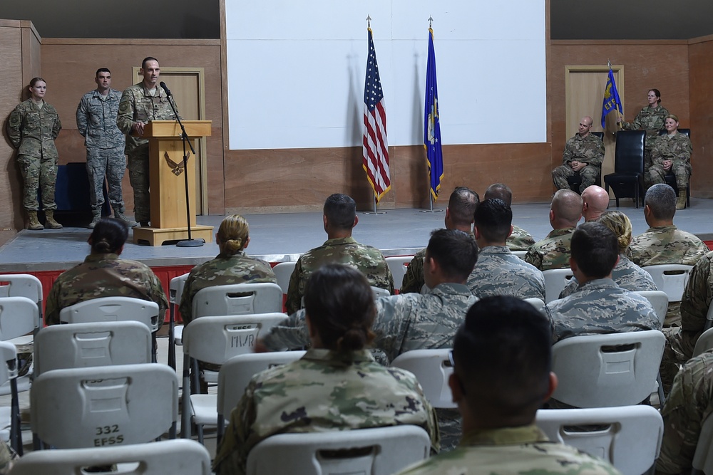 407th EFSS welcomes new commander