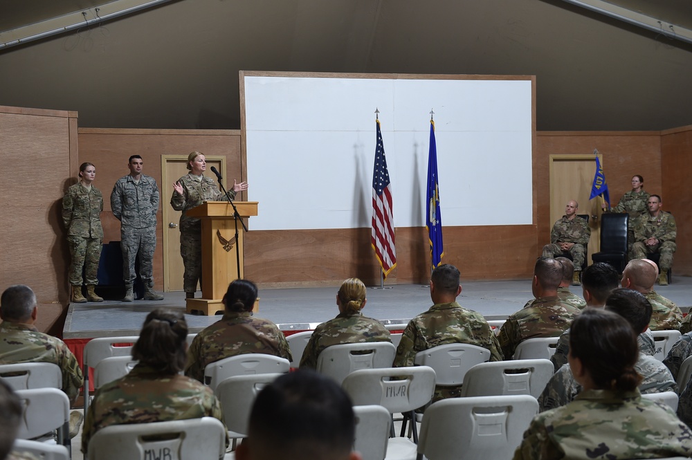 407th EFSS welcomes new commander