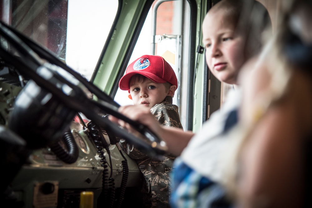179th Airlift Wing Hosts Bring Your Child To Work Day